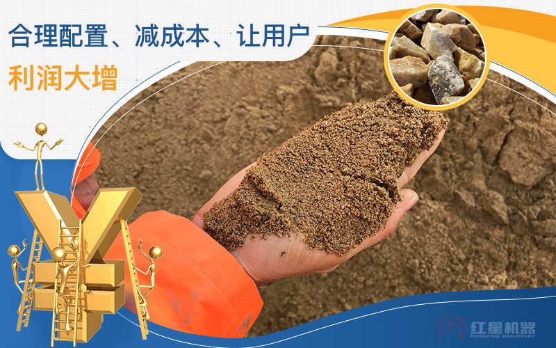 建筑用砂配置的機制沙石設(shè)備一套多少錢，附現(xiàn)場案例視頻